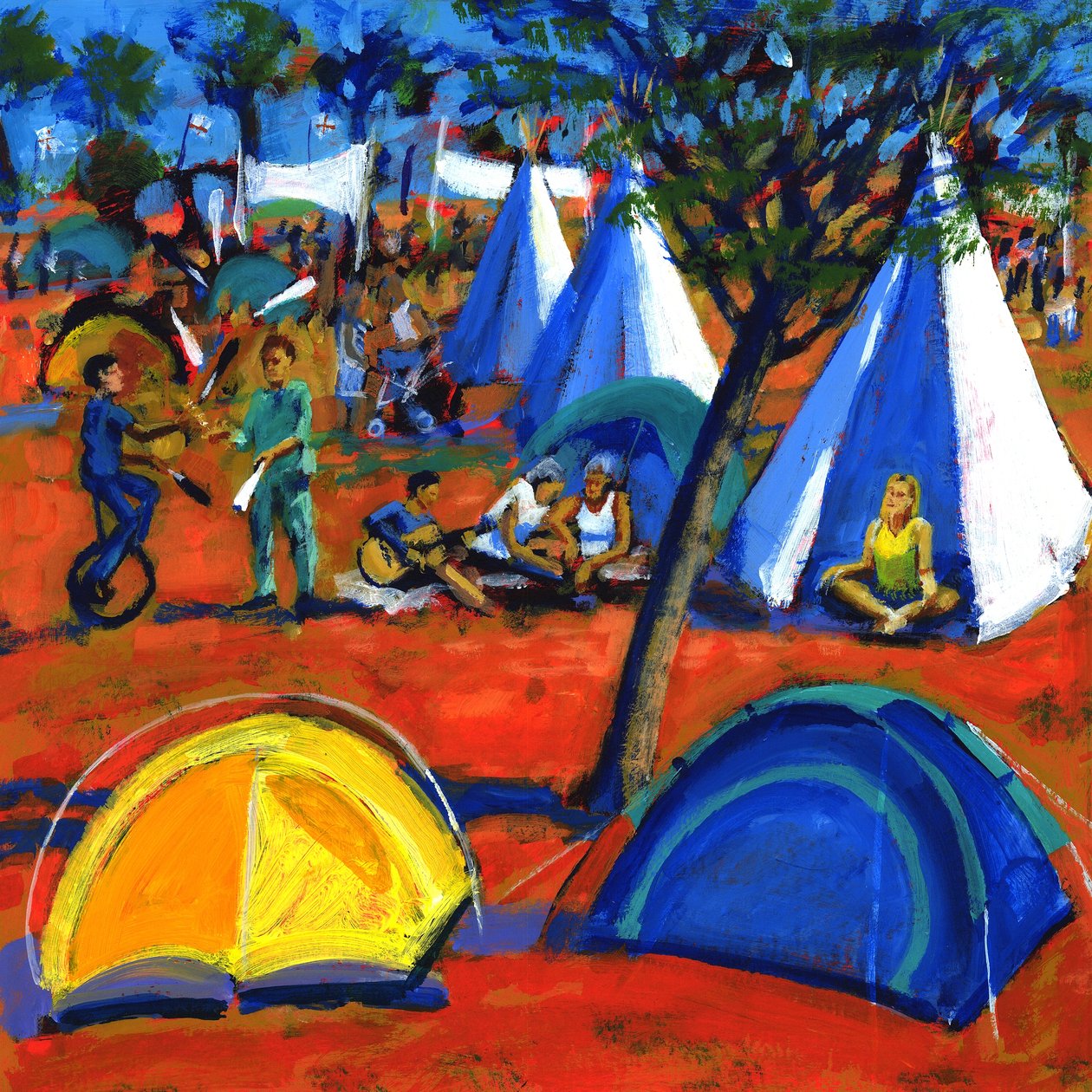 Pop-Festival, 2008 von Paul Powis
