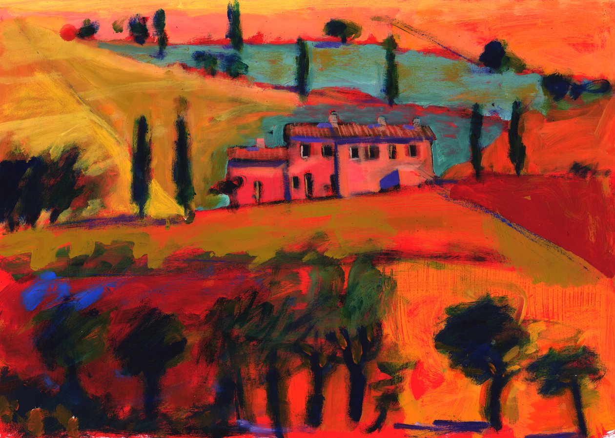 Toskana, 2008 von Paul Powis