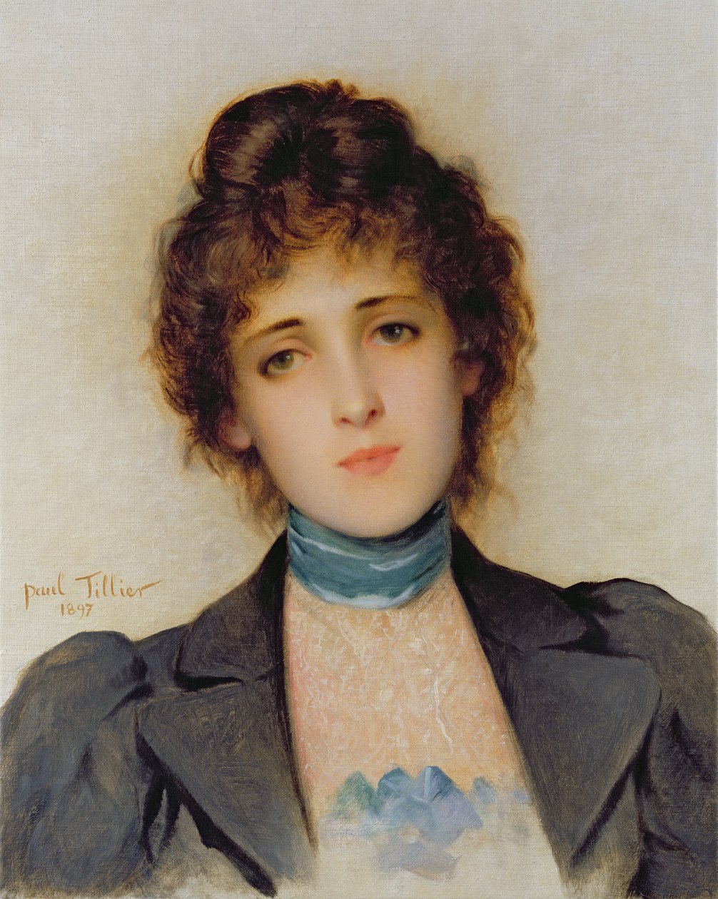 Porträt einer Frau, 1897 von Paul Prosper Tillier