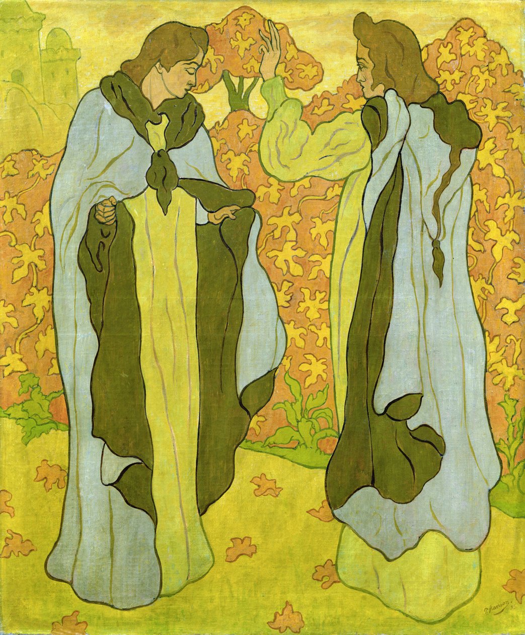 Die zwei Grazien, 1895 von Paul Elie Ranson