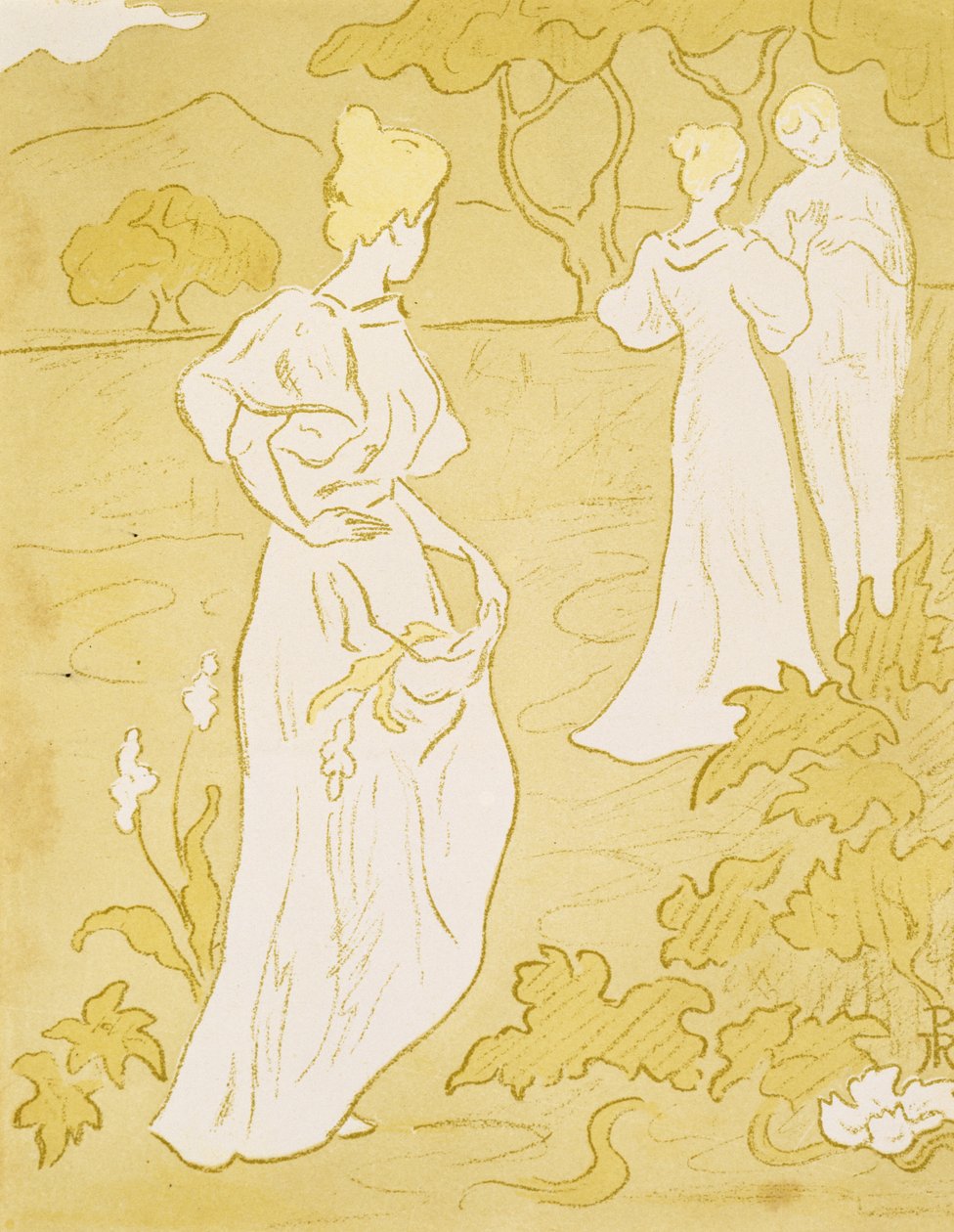Tristesse (Traurigkeit), 1896 von Paul Elie Ranson