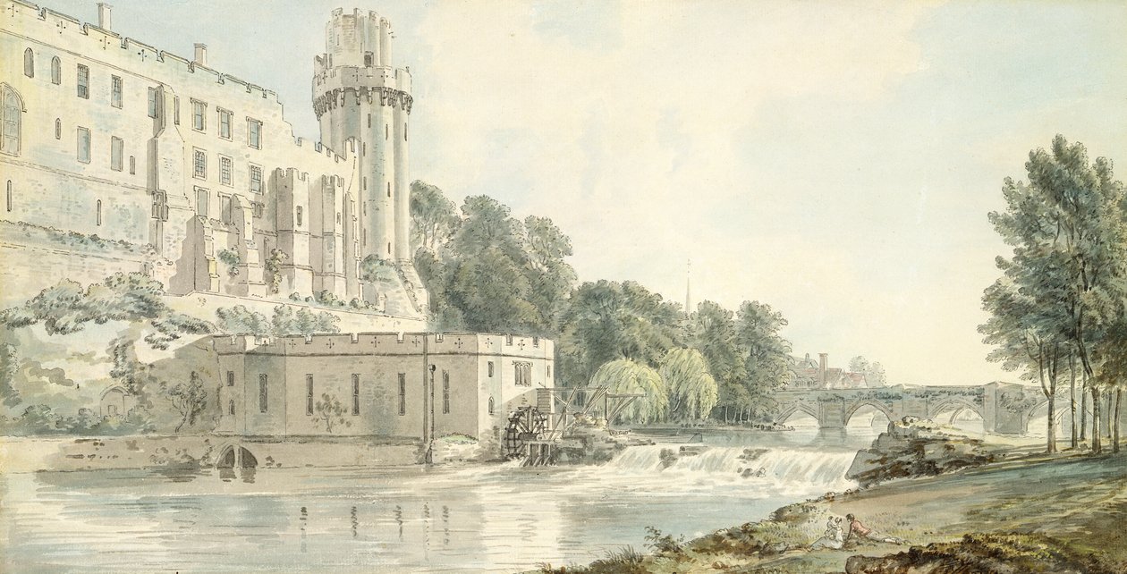 Cäsarturm, Warwick Castle von Paul Sandby