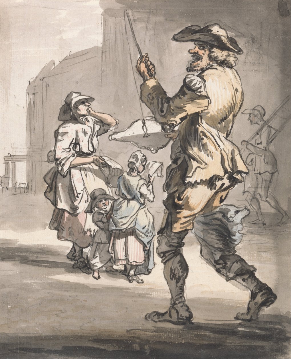 London Cries- Spaß über Spaß von Paul Sandby