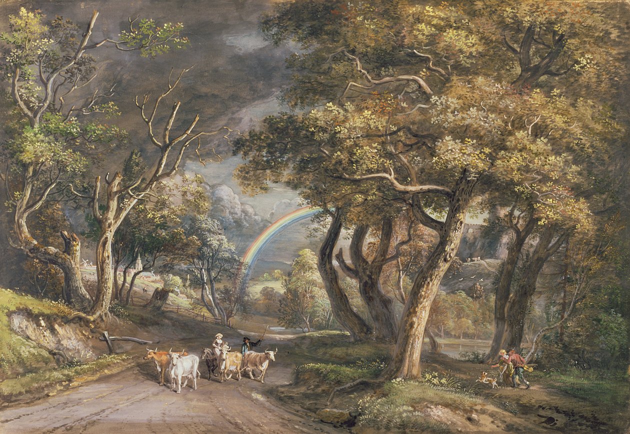 Der Regenbogen von Paul Sandby