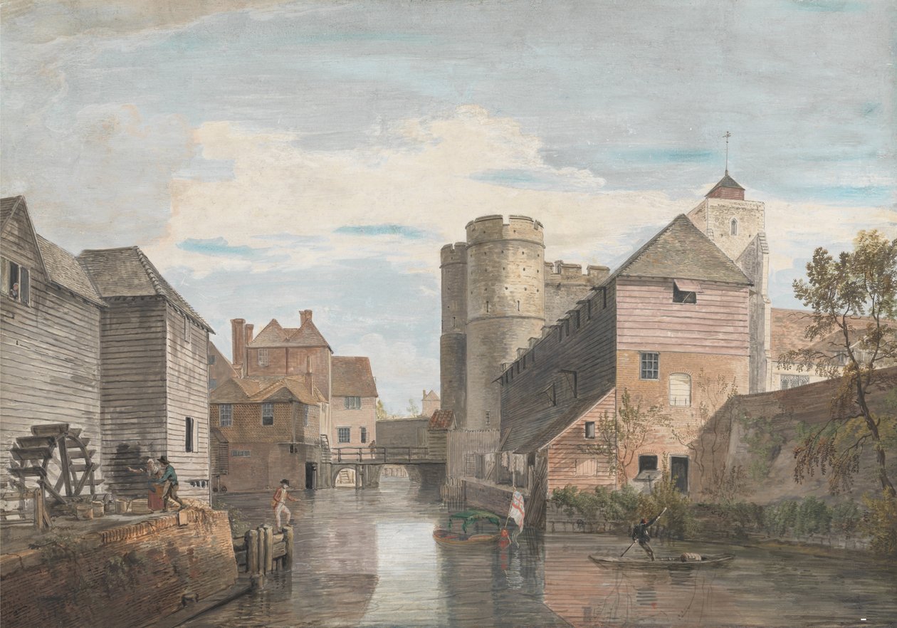 Das Westtor, Canterbury von Paul Sandby