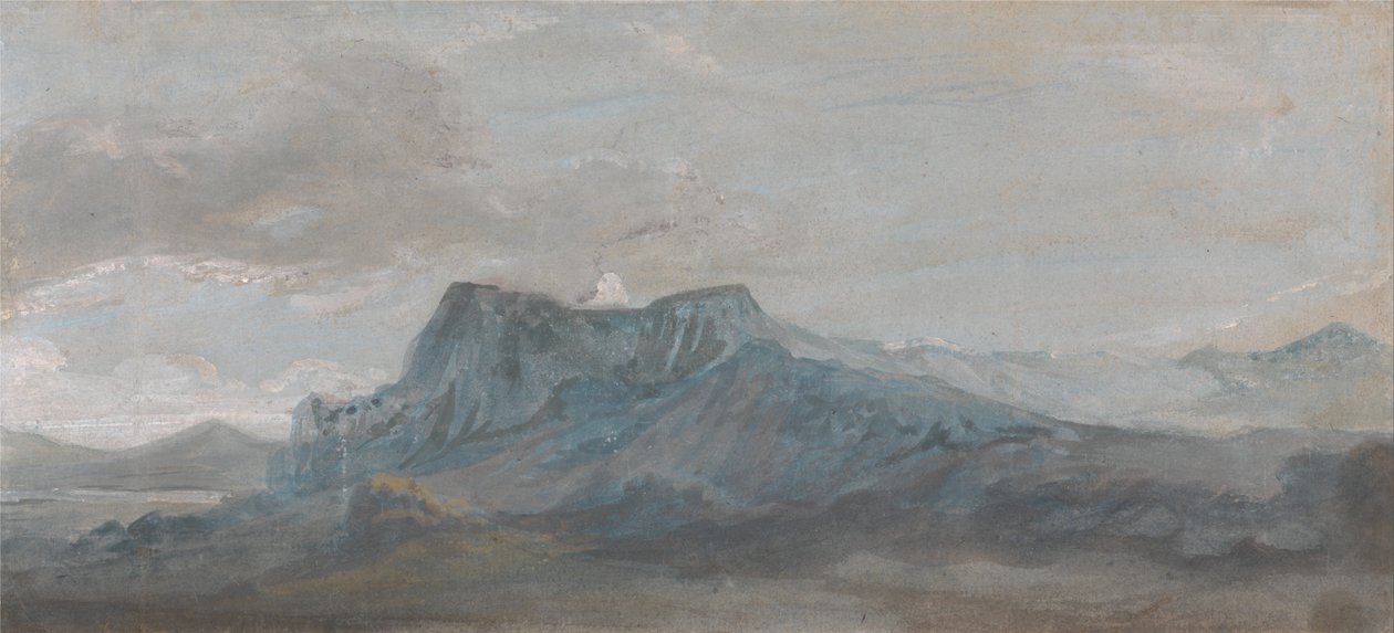 Studie eines walisischen Berges von Paul Sandby
