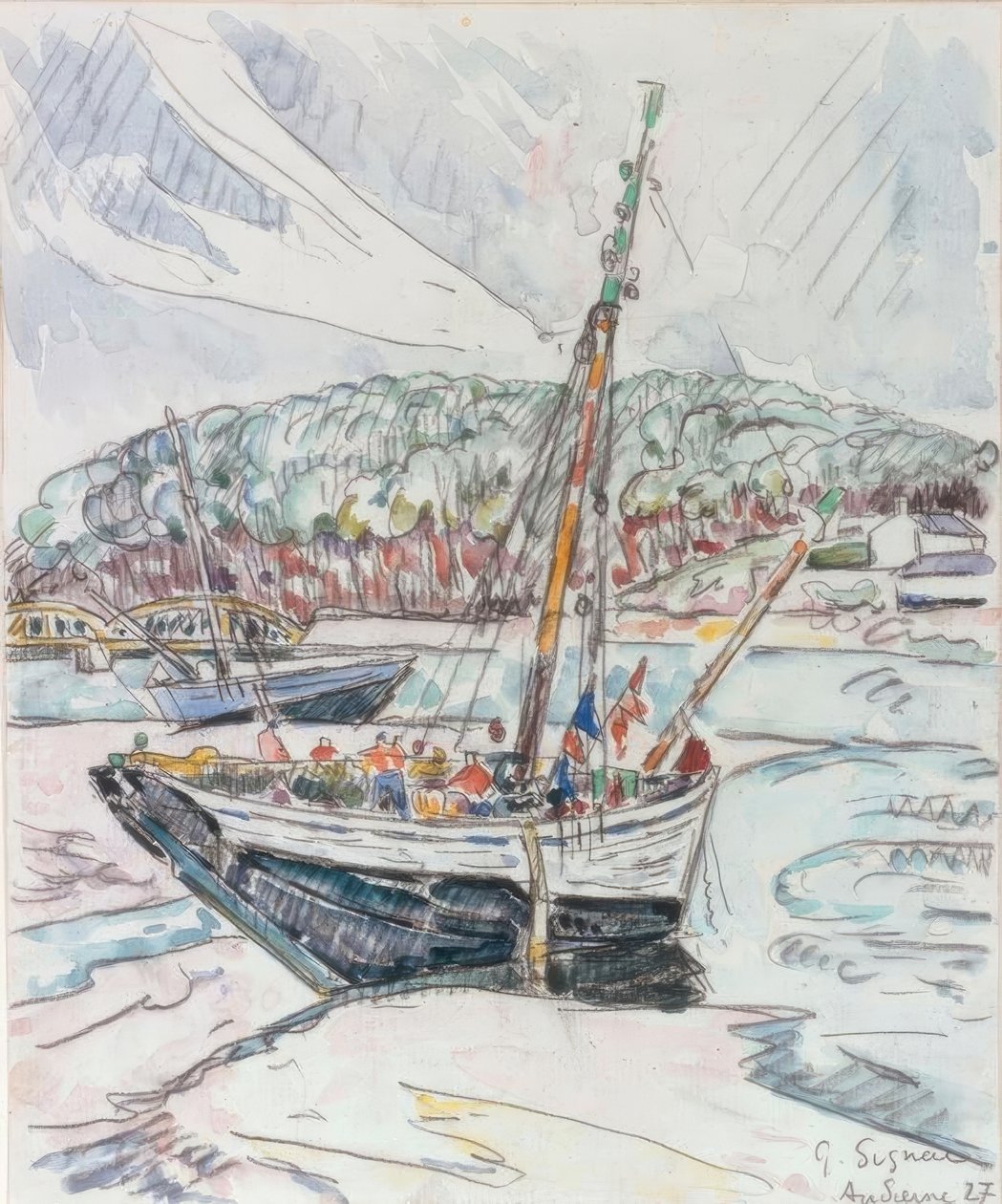Audierne von Paul Signac