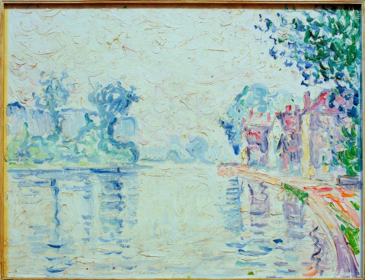 Die Seine bei Samois von Paul Signac