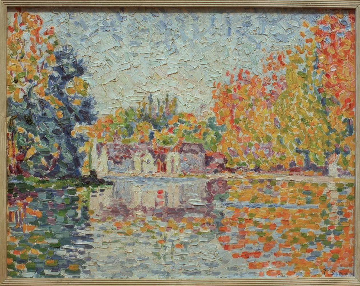 Die Seine bei Samois von Paul Signac