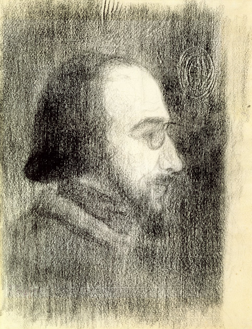Erik Satie (1866-1925) ca. 1886 von Paul Signac