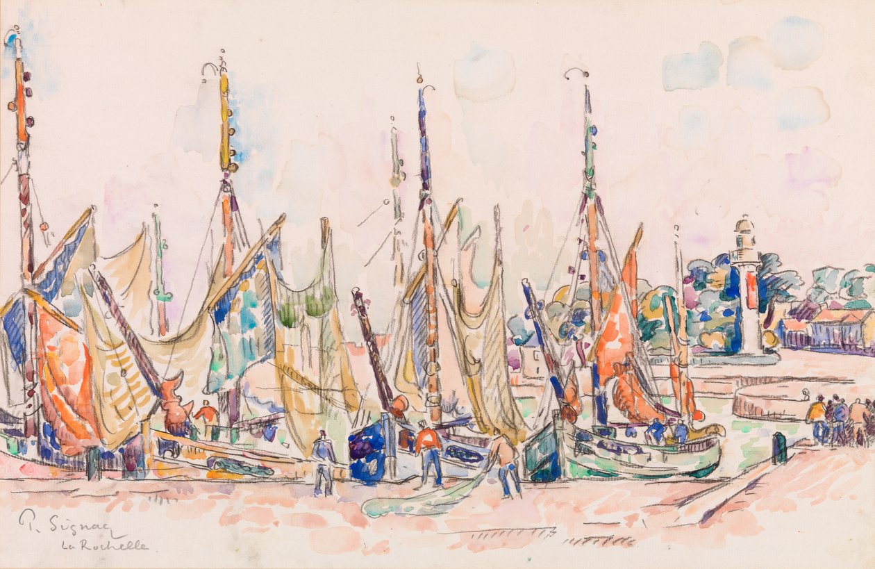 La Rochelle: Boote von Paul Signac