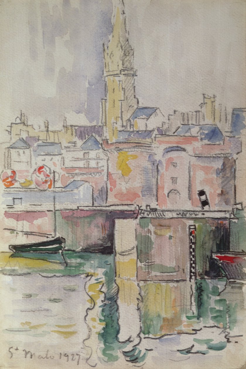 St. Malo, 1927 von Paul Signac