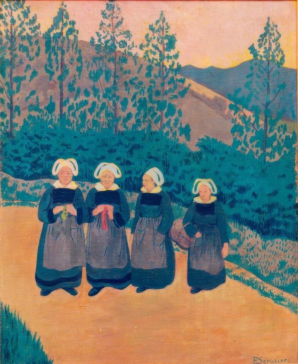 Die vier Bretoninnen von Paul Sérusier