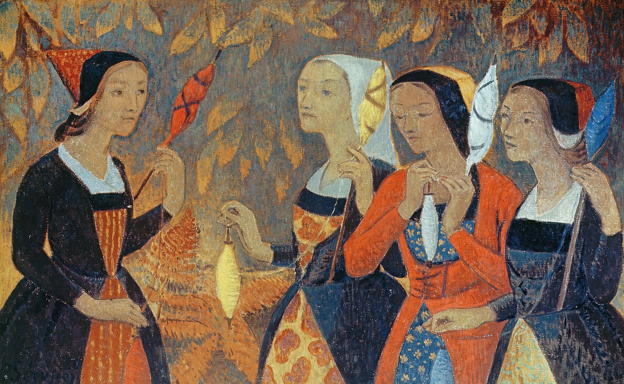Die Spinnerinnen von Paul Sérusier