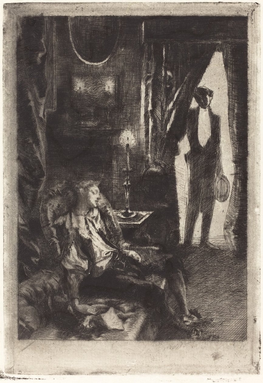 Iza schläft von Paul Albert Besnard