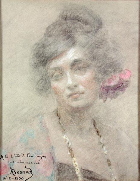Porträt einer Frau von Paul Albert Besnard