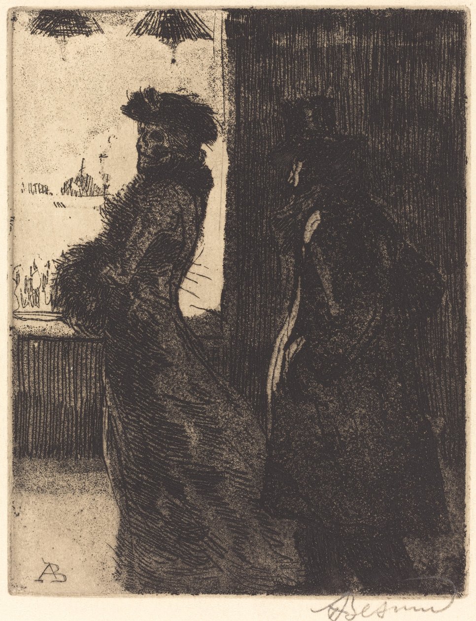 Die unbekannte Frau von Paul Albert Besnard