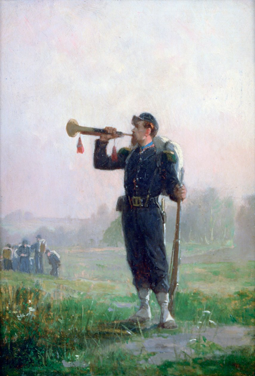 Das Signalhorn, um 1846-1890 von Paul Alexandre Protais