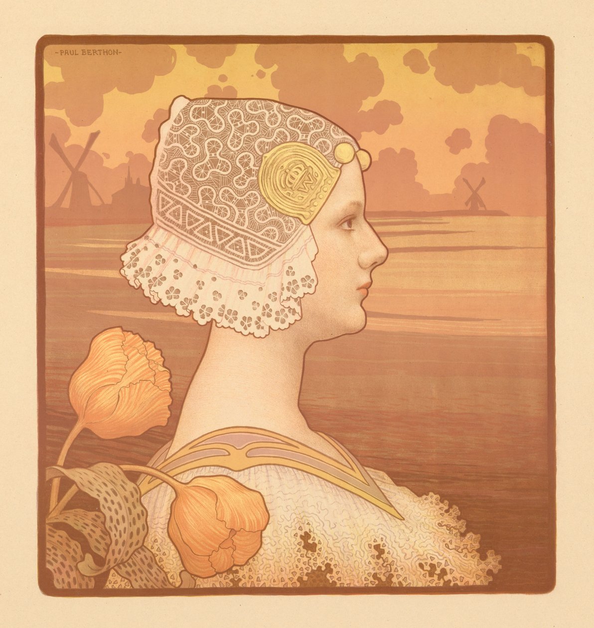 Ihre Majestät Königin Wilhelmina von Paul Berthon