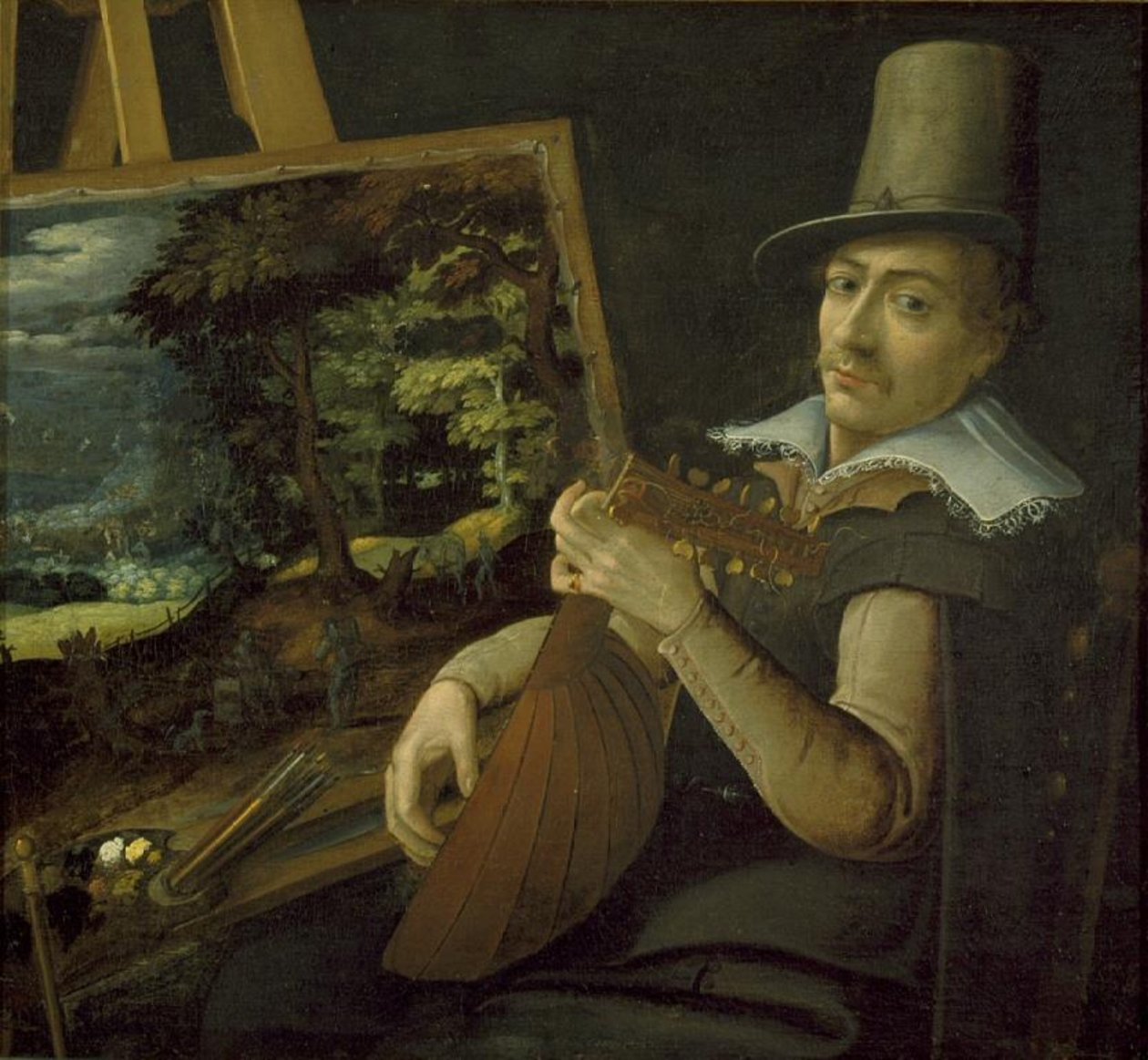 Selbstporträt von Paul Bril