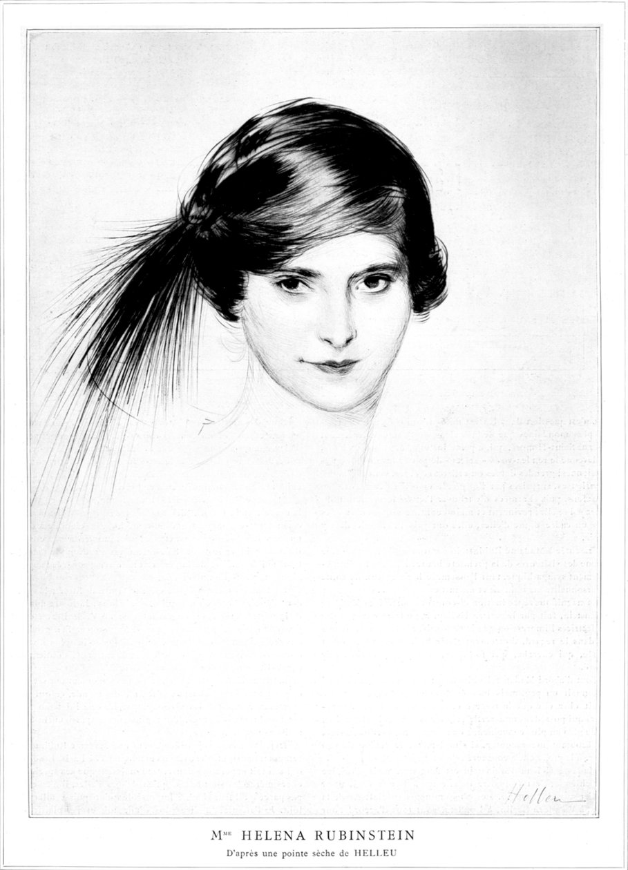 Helena Rubinstein von Paul César Helleu von Paul Cesar Helleu