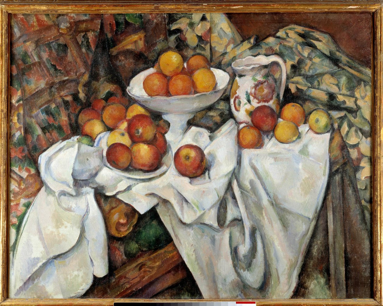 Äpfel und Orangen von Paul Cézanne