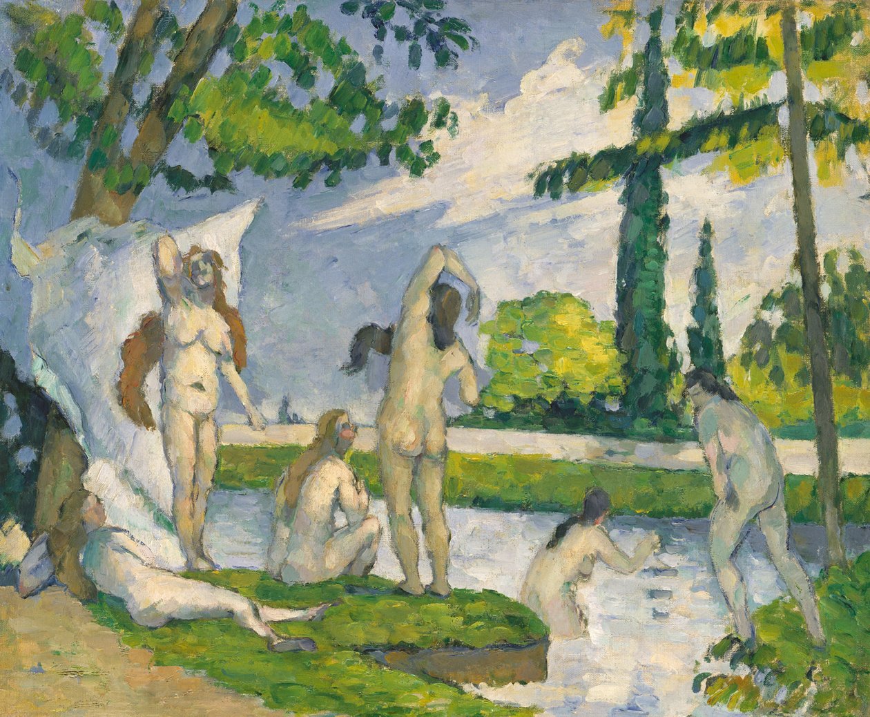 Badende von Paul Cézanne