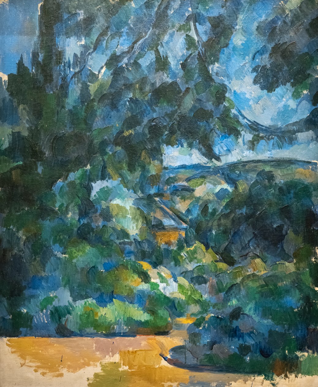 Blauer Landschaft von Paul Cézanne