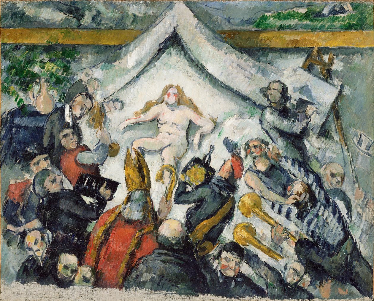 Ewiges Weibliches von Paul Cézanne