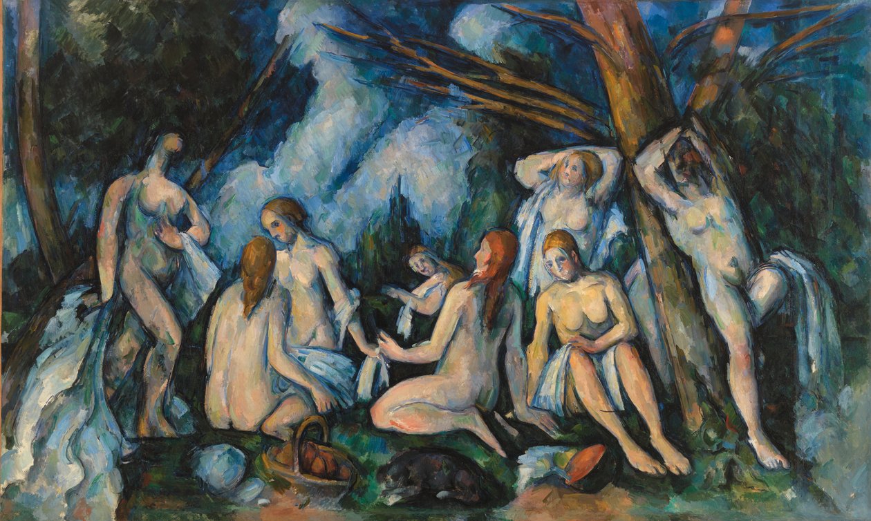 Große Badende von Paul Cézanne