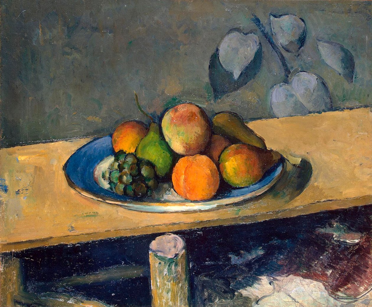 Äpfel, Birnen und Trauben, 1879-1880 von Paul Cézanne