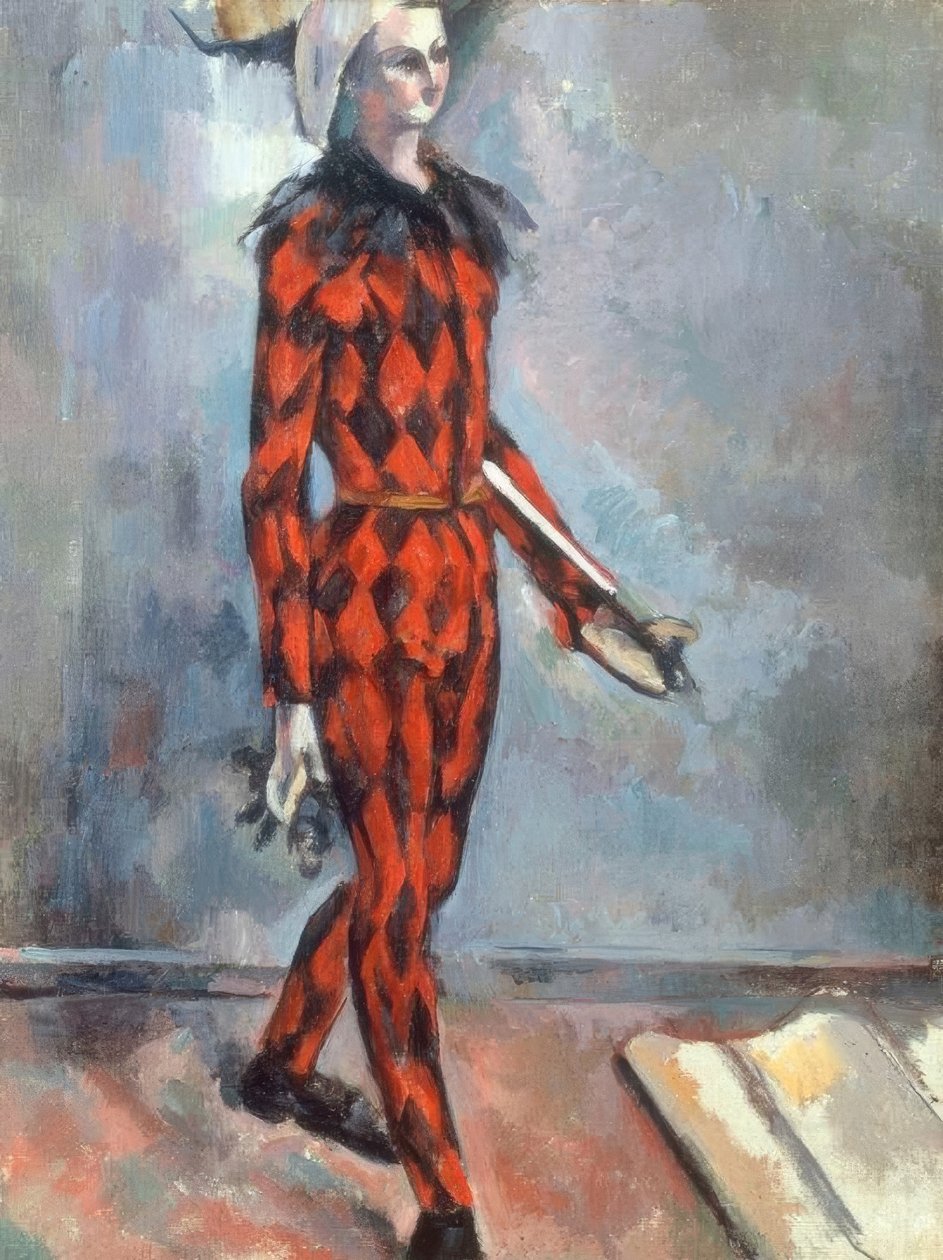 Arlequin von Paul Cézanne