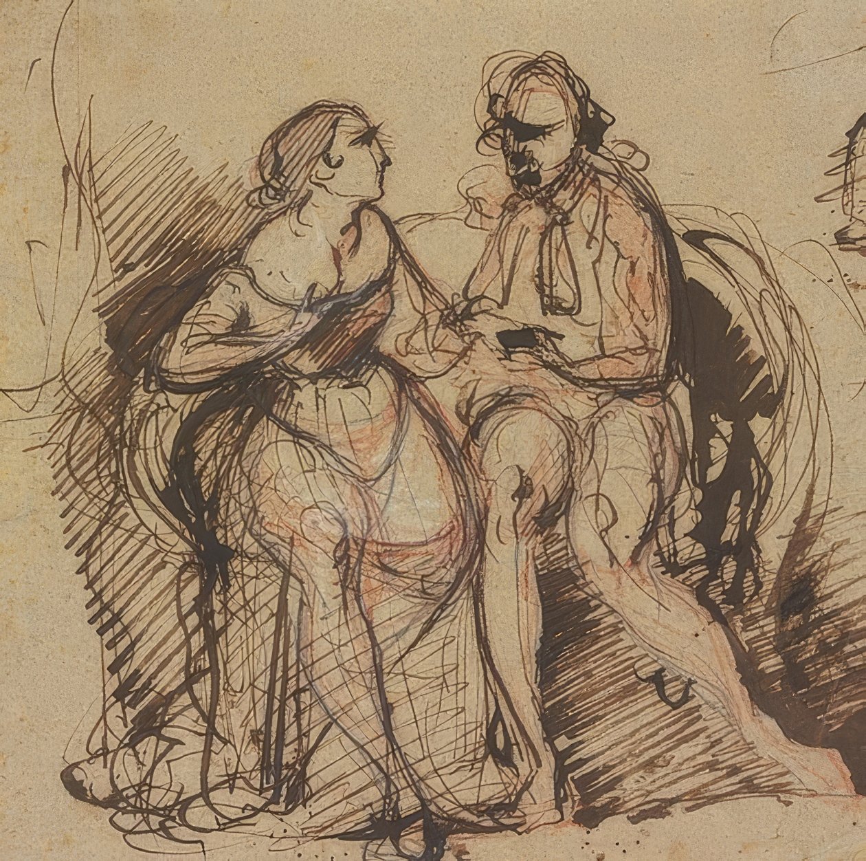 Ballpause von Paul Cézanne