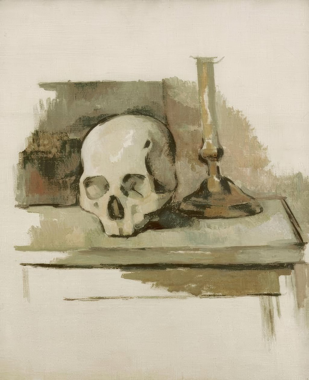 Schädel von Paul Cézanne
