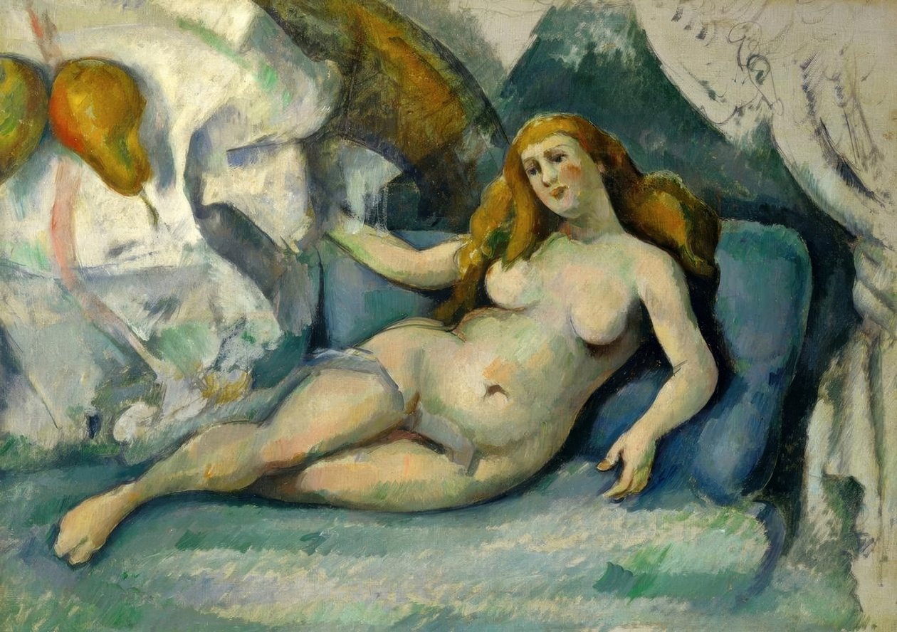 Nackte Frau (Leda II?) von Paul Cézanne