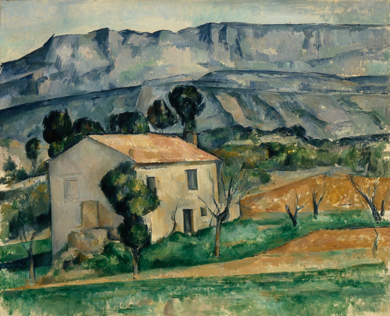 Haus in der Provence von Paul Cézanne