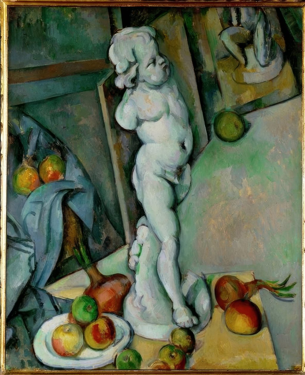 Die Liebe in Gips von Paul Cézanne