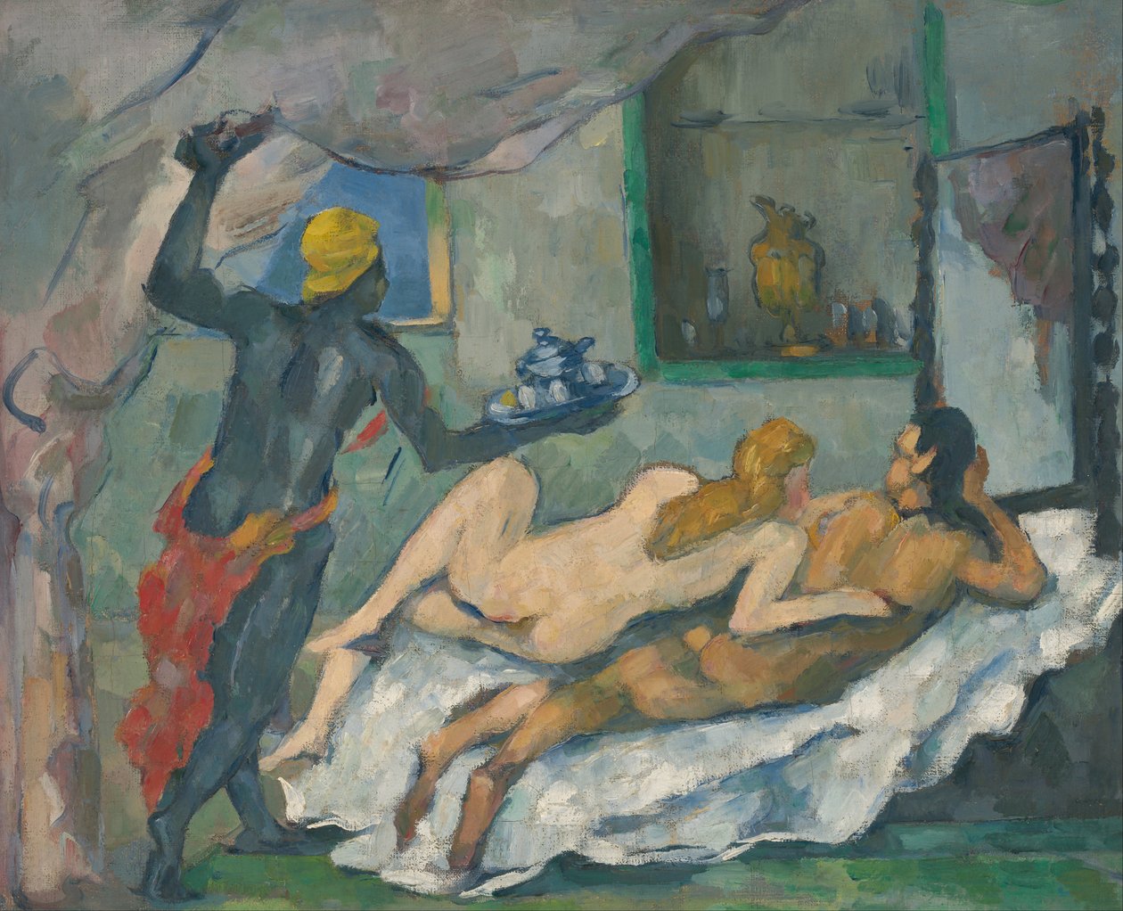 Nachmittag in Neapel von Paul Cézanne