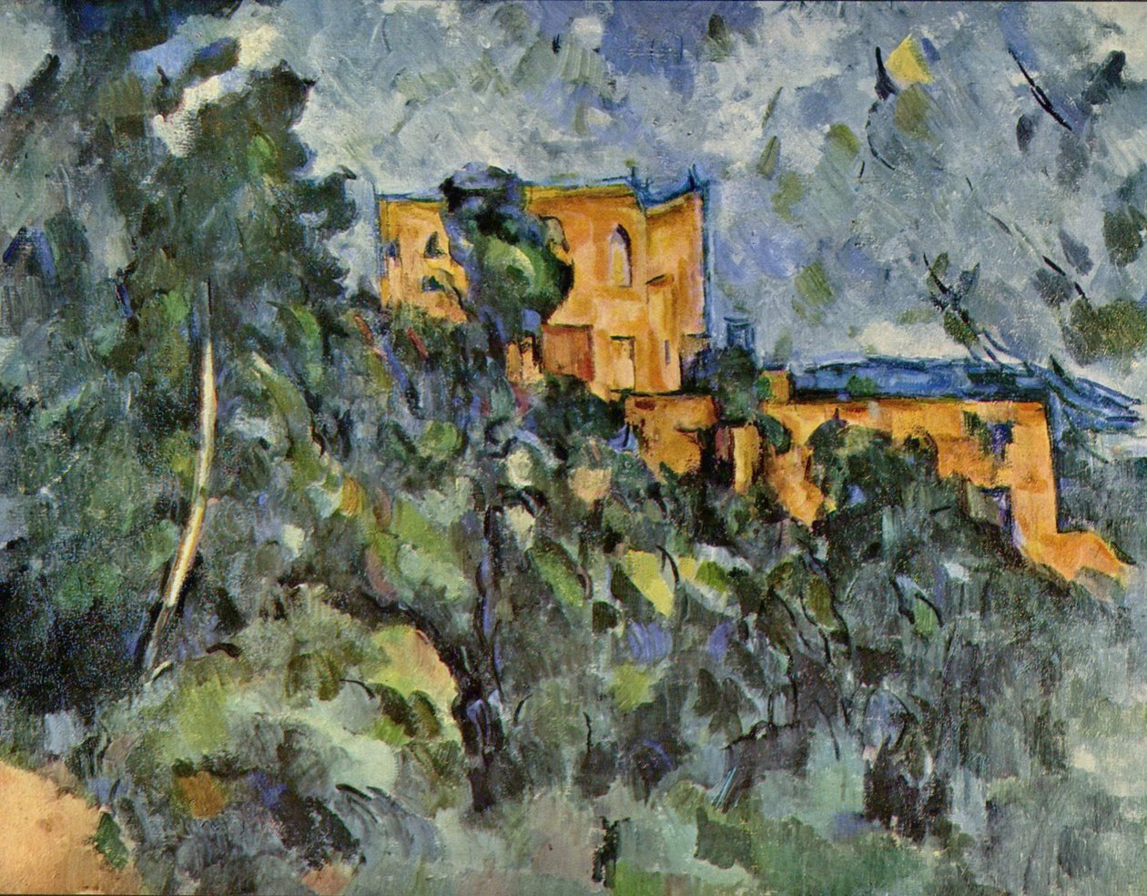 Le Château Noir von Paul Cézanne