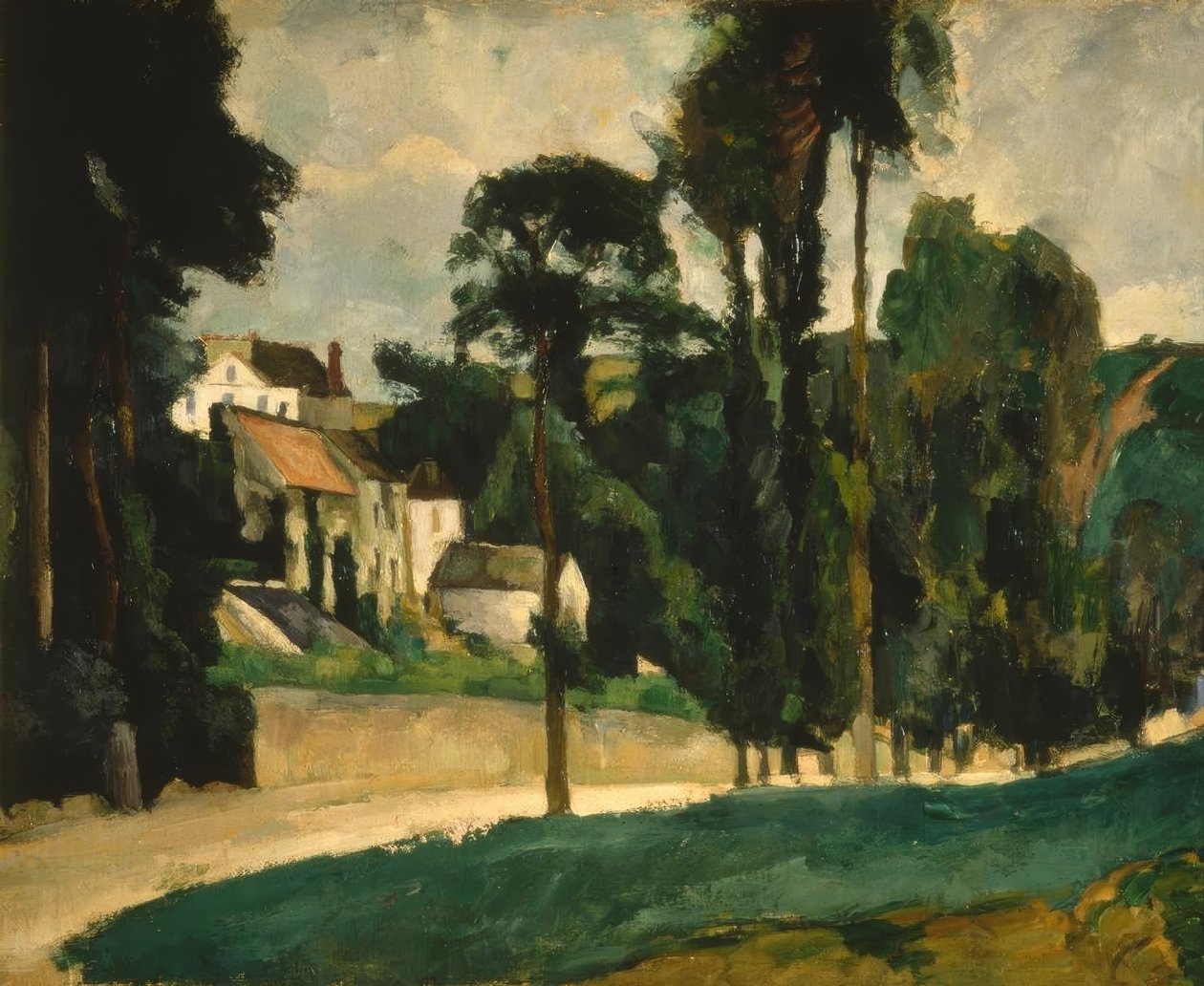 Le Clos des Mathurins à Pontoise von Paul Cézanne