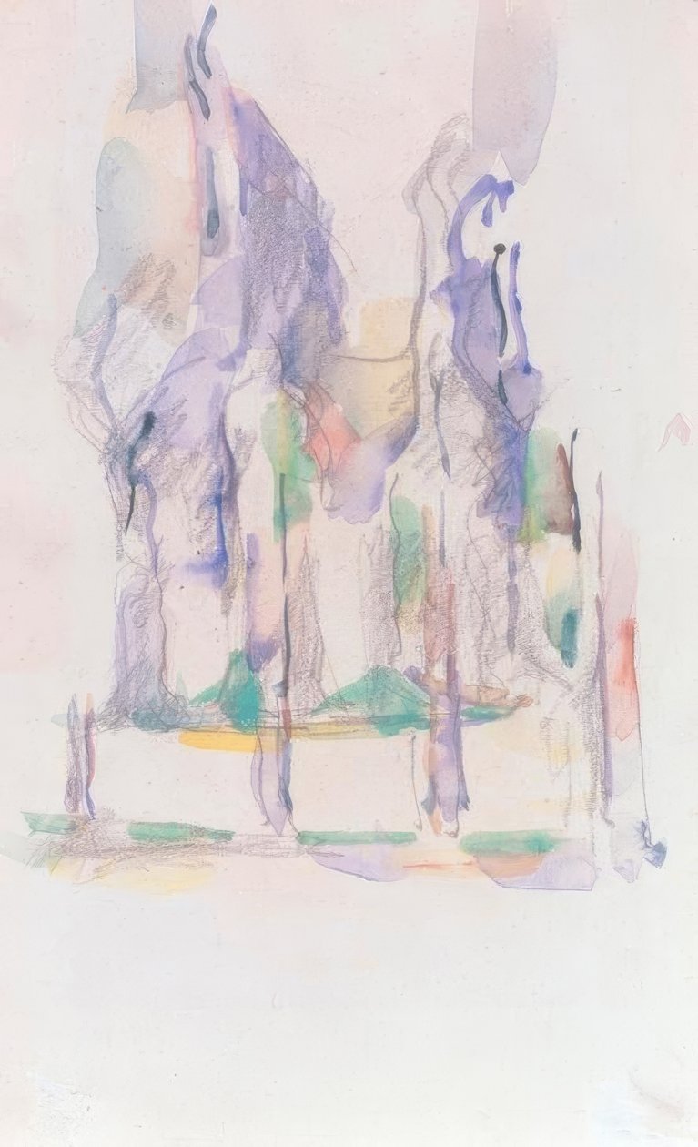 Baumgruppe von Paul Cézanne