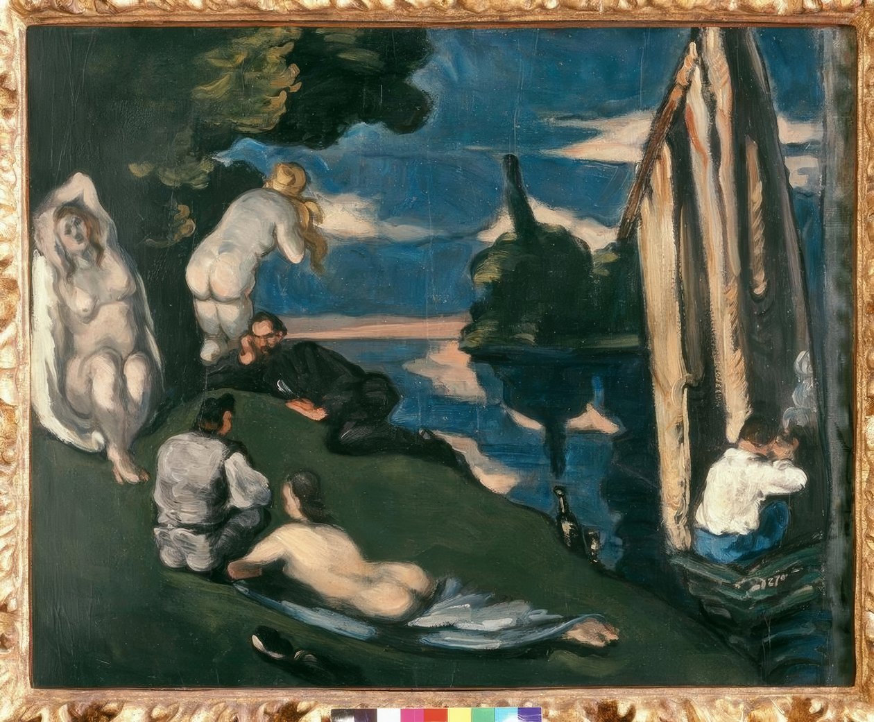 Pastorale von Paul Cézanne