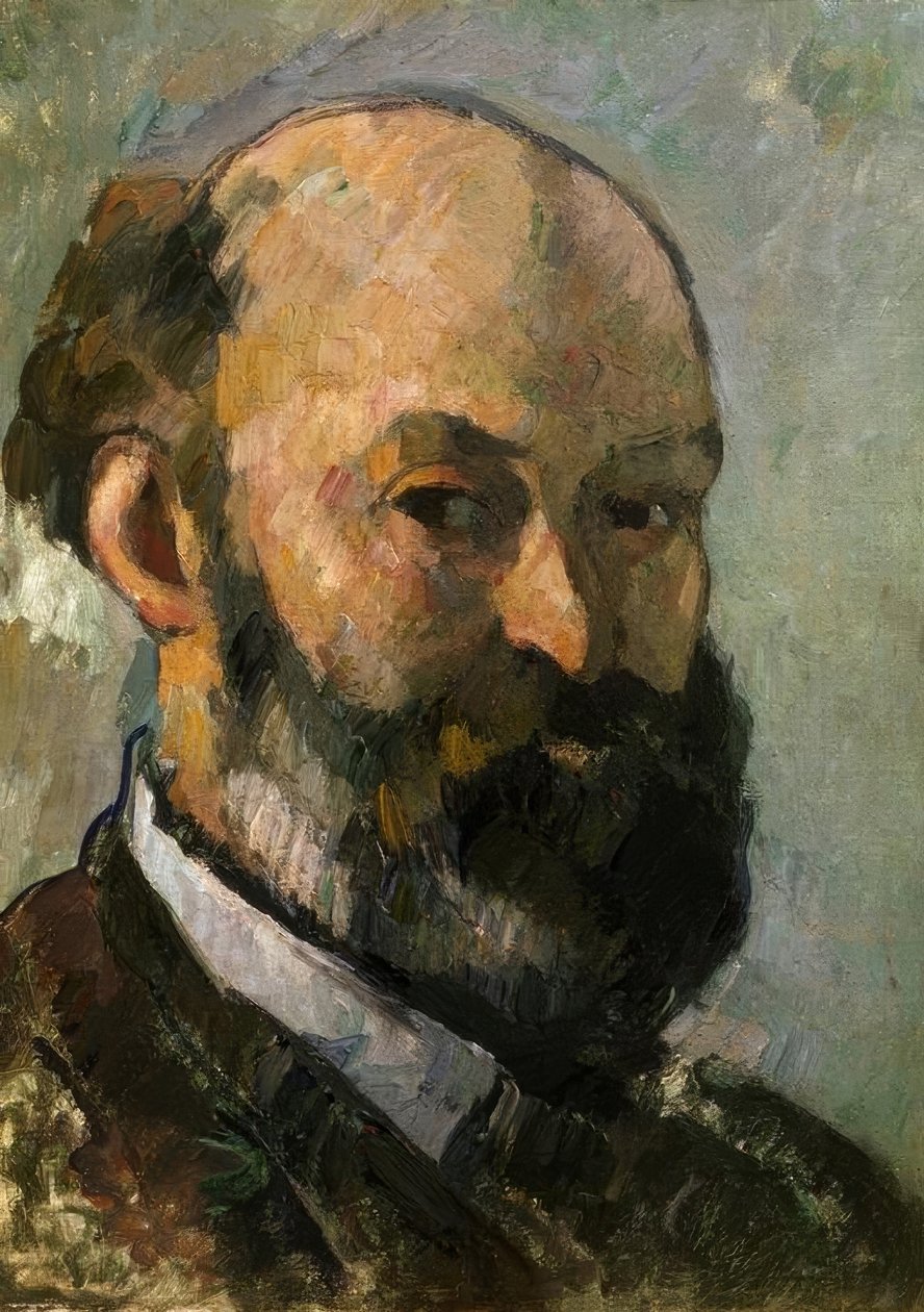 Porträt von Cézanne von Paul Cézanne