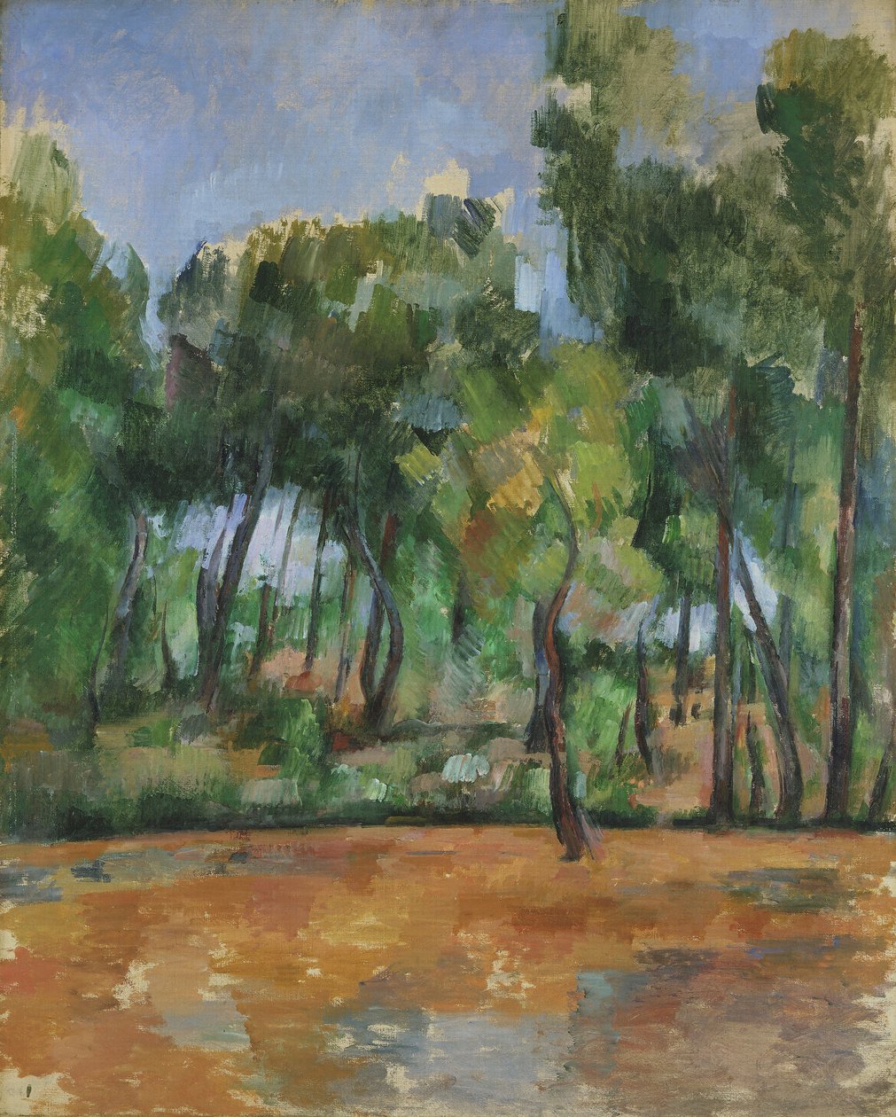 Provenzalische Landschaft, späte 1880er Jahre von Paul Cézanne