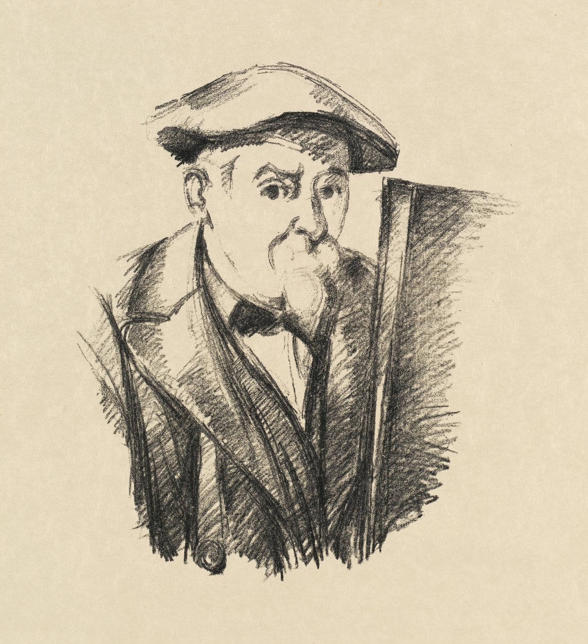Selbstporträt von Paul Cézanne