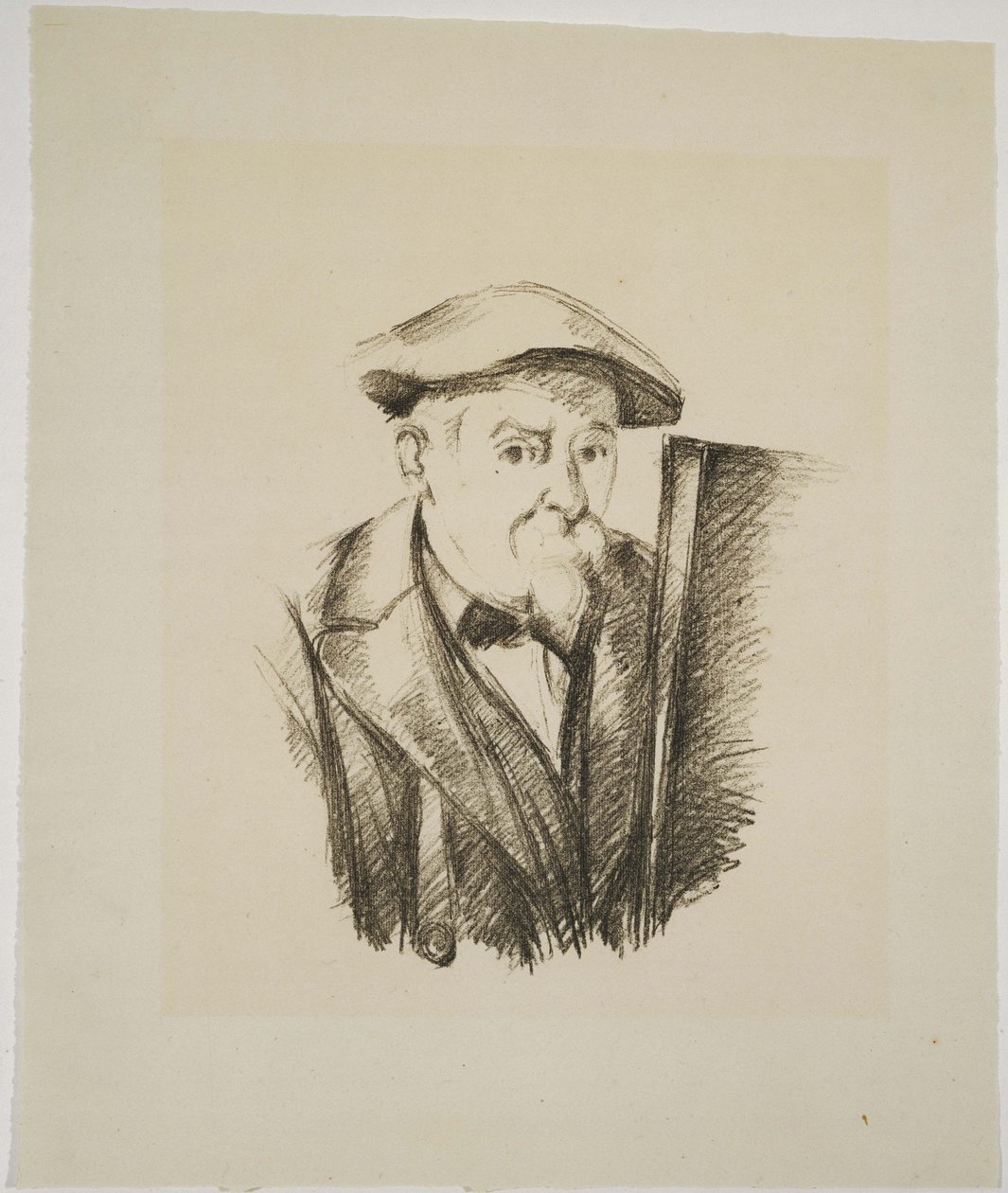 Selbstporträt von Paul Cézanne