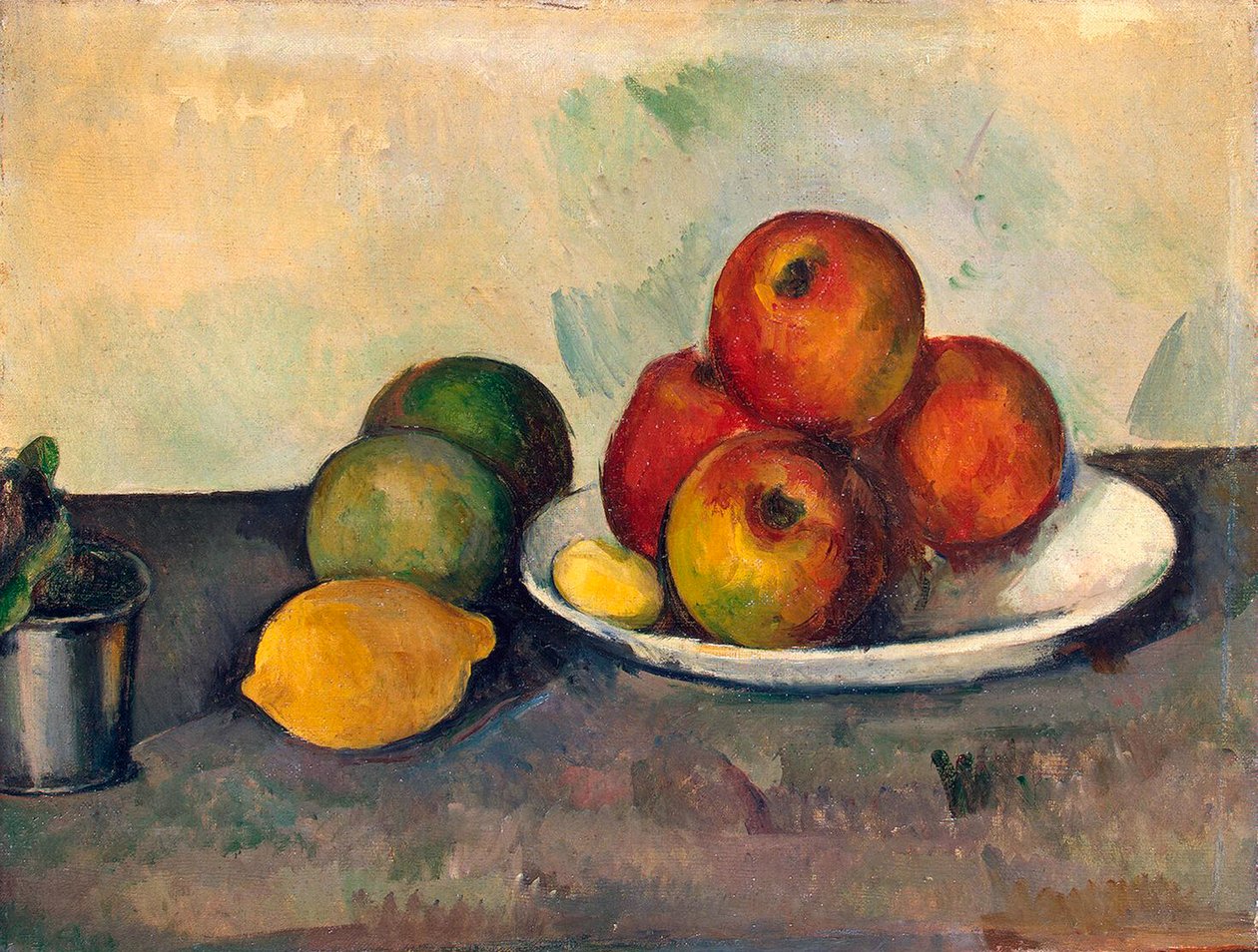 Stillleben mit Äpfeln von Paul Cézanne