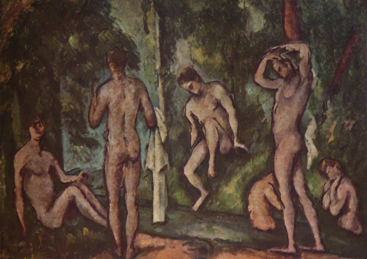 Die Badenden von Paul Cézanne