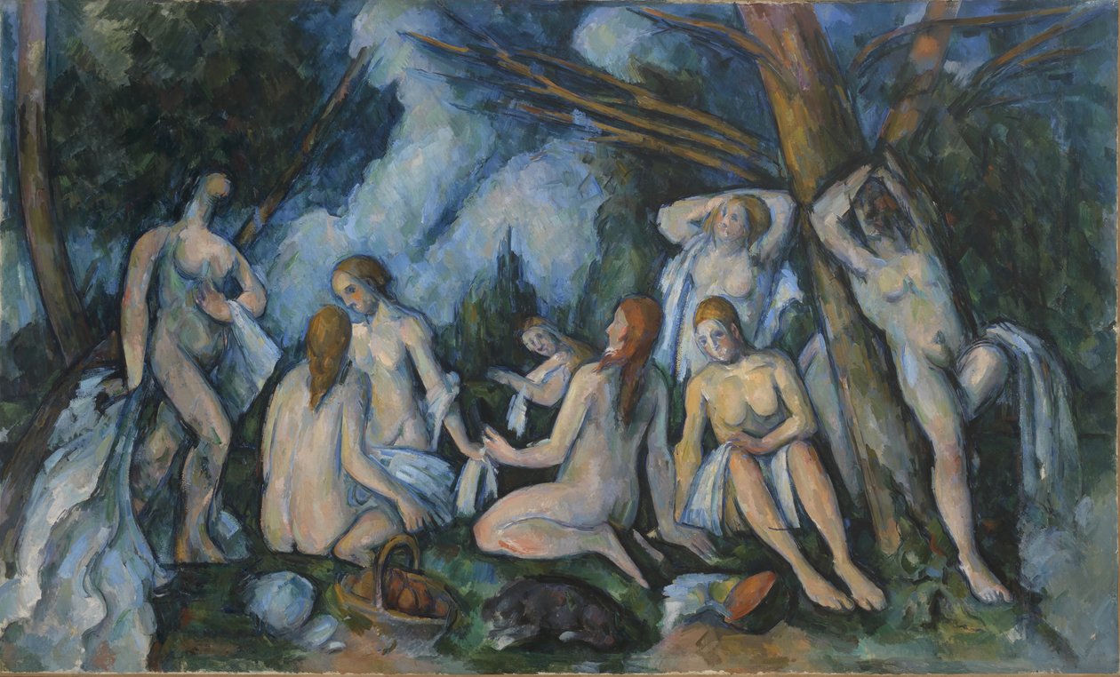 Die großen Badenden von Paul Cézanne