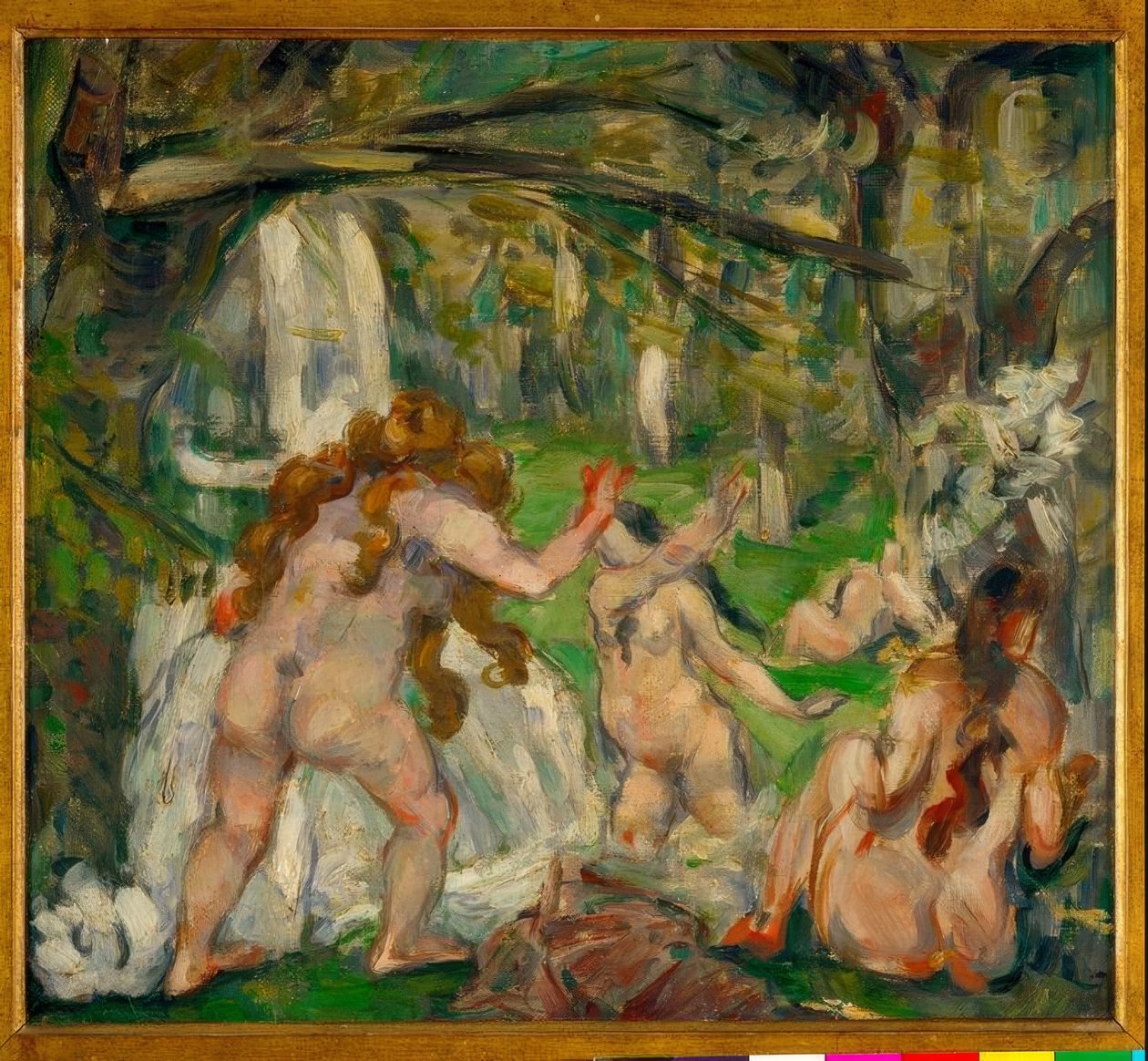 Drei Badende von Paul Cézanne